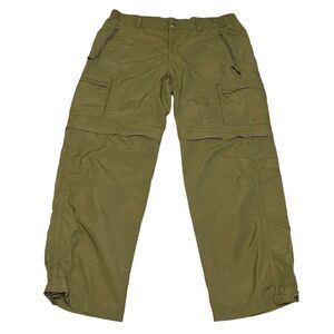 REI Green Convertible Pants Size 12 Petite
